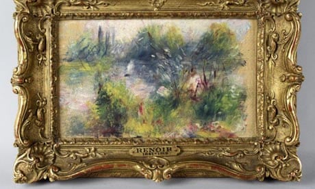 Renoir painting found at flea market