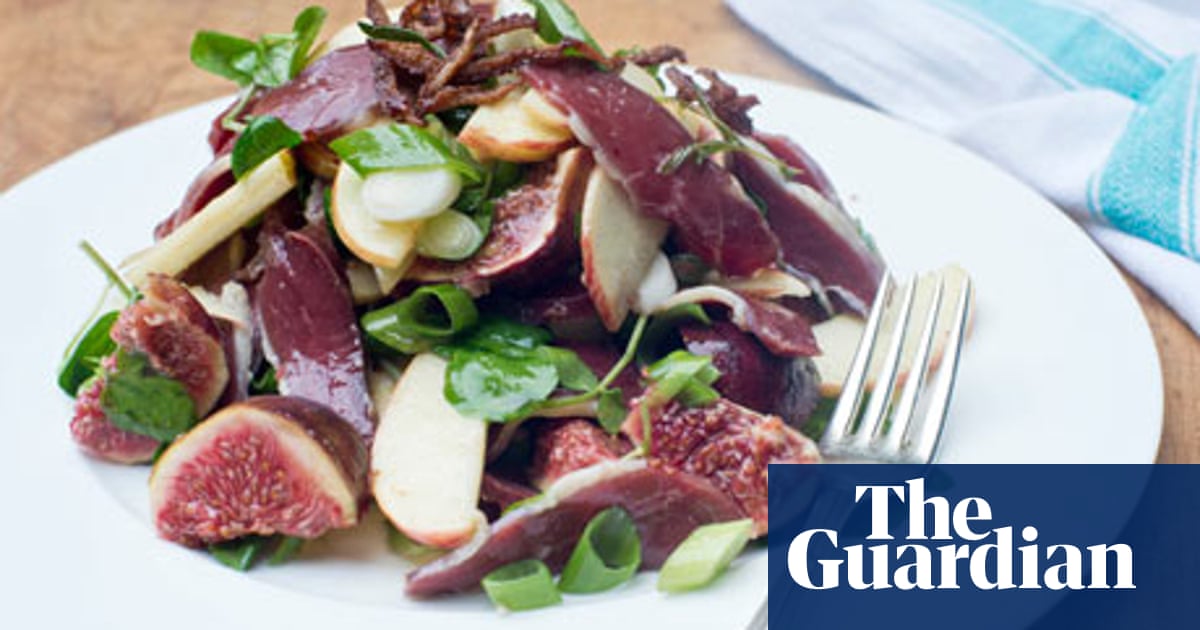 Angela Hartnett S Smoked Duck And Fig Salad Recipe Game The Guardian