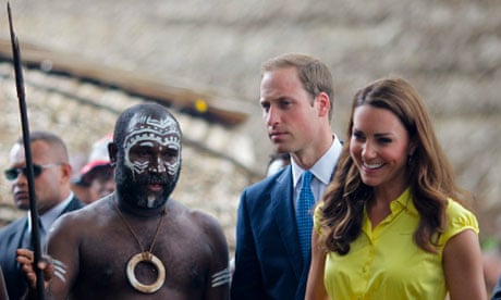 Duke and Duchess of Cambridge in Solomon Islands