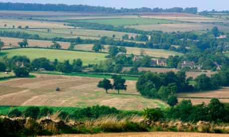 Cotswolds farming landscape