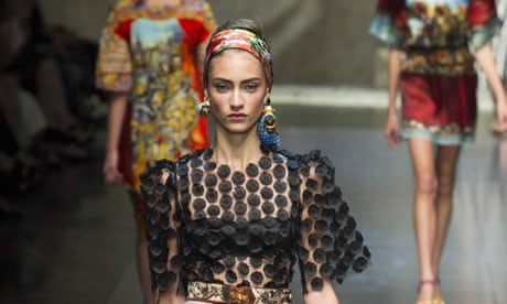 Did Dolce & Gabbana send racist earrings down the catwalk?