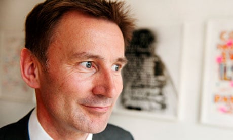 Concerns have been raised over Jeremy Hunt's appointment as health secretary