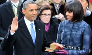Barack Obama Inauguration Style More Confident Greyer But Still Cool Us News The Guardian