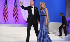 Obama Slow Dances Into History At Inaugural Ball Obama Inauguration The Guardian