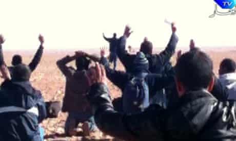 Hostages surrender to Islamist gunmen who overtook the gas plant in the Algerian desert