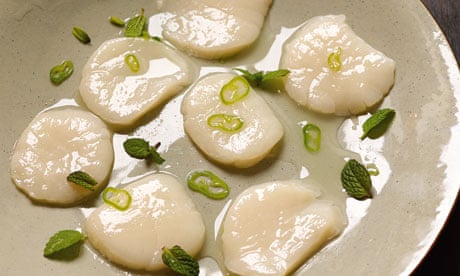 Hugh Fearnley-Whittingstall's scallop ceviche