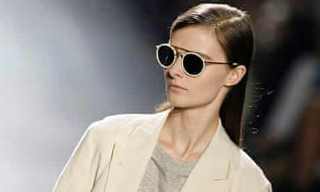 A design from Dries van Noten … and a slick parting.