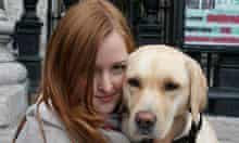 Emily Davison and guide dog
