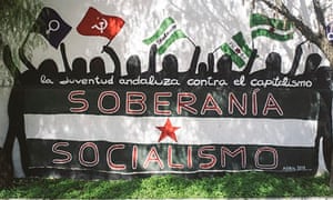 A socialist mural in Marinaleda.