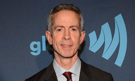 Peter Staley in suit and tie at the Glaad media awards in March 2013.