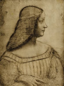 sketch of Isabella D'Este