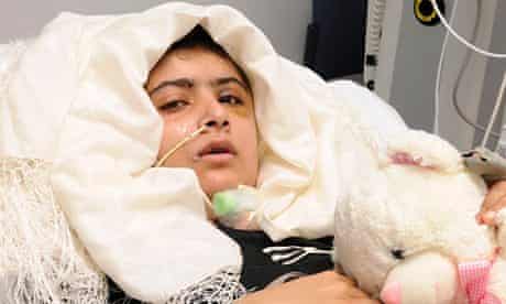 Malala in hospital