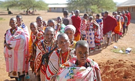 Maasai vote Tanzania