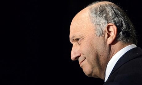 French Foreign minister Laurent Fabius