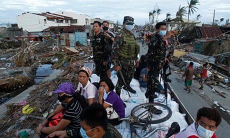 Philippines Typhoon Haiyan Tacloban city