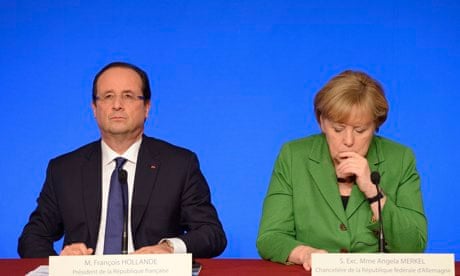 Hollande and Merkel