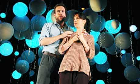 Nick Payne, Constellations: Sally Hawkins and Rafe Spall onstage