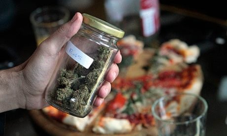 A marijuana sample at Uruguay's second cannabis cup in Montevideo