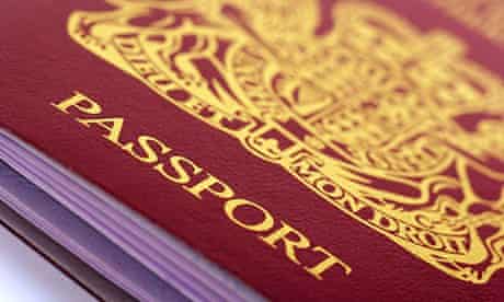 A UK passport