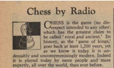 Chess from the times big