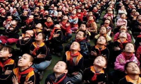 Chinese schoolchildren