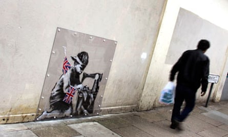 The Banksy Mural Affair Art Market Or Art Racket The Art Market The Guardian