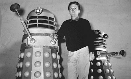 Raymond Cusick with two Daleks in 1964