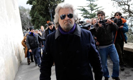 Five Star Movement Beppe Grillo 