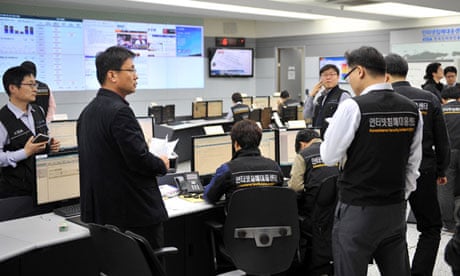 Korea Internet Security Agency members at work