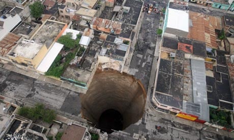 What Are Sinkholes And What Causes Them World News The