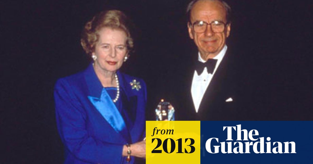 Rupert Murdoch May Not Attend Margaret Thatcher Funeral Media The Guardian