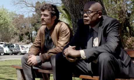 Orlando Bloom and Forest Whitaker in a still from the film Zulu