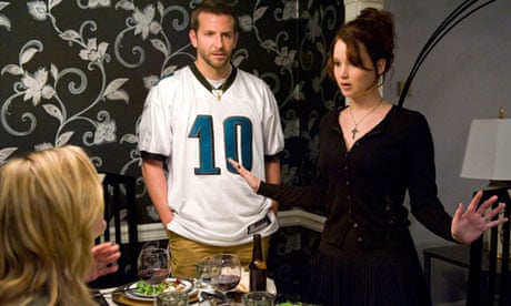Bradley Cooper and Jennifer Russell in Silver Linings Playbook