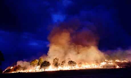 Bushfires at Grampians National Park, Victoria, Australia - 18 Feb 2013