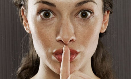 Sshh … keeping quiet is cool.