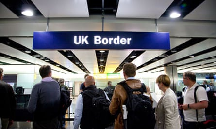 UK Border passport control