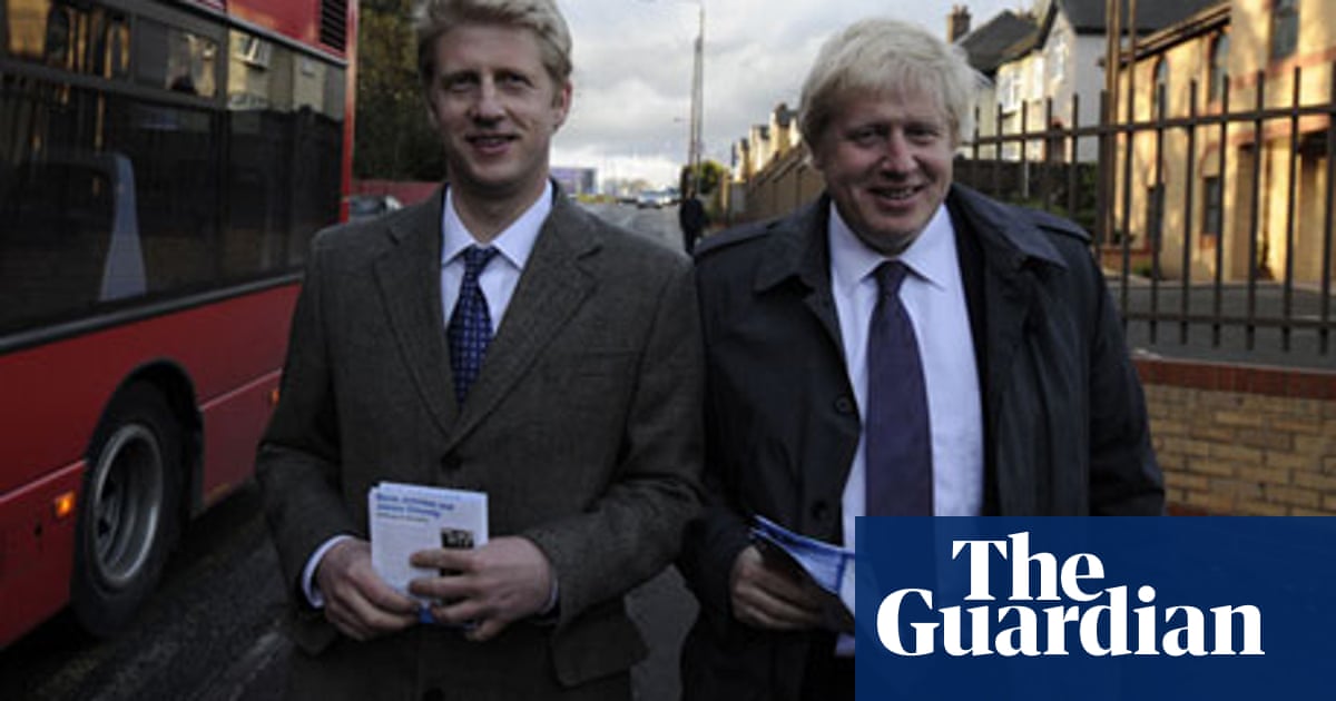 Boris V Jo Johnson The New Sibling Rivalry In British Politics Boris Johnson The Guardian