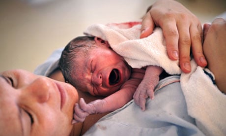 A newborn baby 