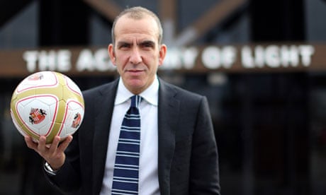 Sunderland manager Paolo Di Canio 