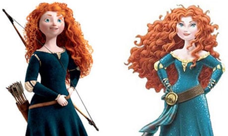 Disney retreats from Princess Merida makeover after widespread criticism | Animation in film | The Guardian Disney retreats from Princess Merida makeover after widespread criticism | Animation in film | The Guardian