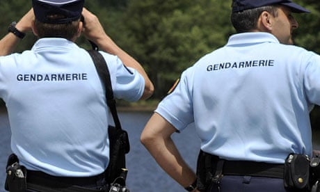 Two gendarmes - French police