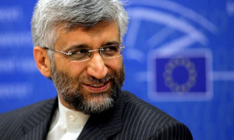 Iran's top nuclear negotiator Saeed Jalili