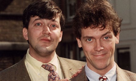Hugh Laurie and Stephen Fry