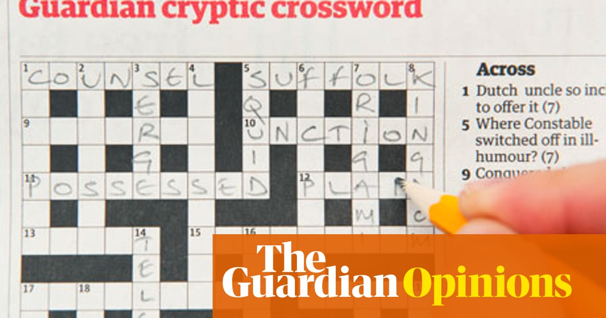 Why I love the Guardian’s crosswords Thomas Keneally Crosswords