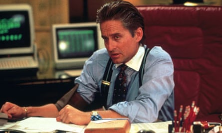 Michael Douglas in Wall Street