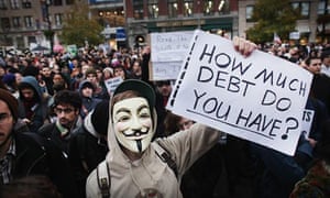 Occupy Wall Street protester