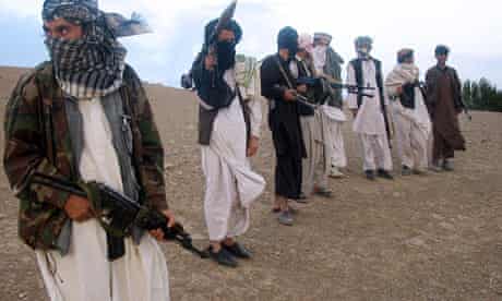 Taliban members in Afghanistan