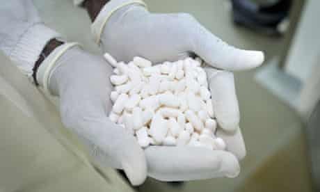 Manufacturing antimalarial and antiretroviral drugs