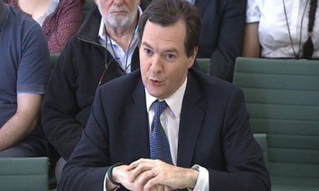 Osborne faces Treasury Select Committee