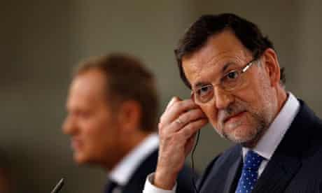 Spain's PM Rajoy 